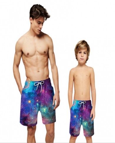 Hot Sale 3D Digital Printing Men's Loose Beach Shorts Leisure Vacation Shorts