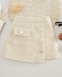 New Summer Fashion All-match Baby Elastic Bag Hip Denim Skirt