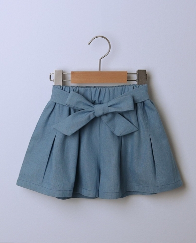 Girls' shorts and summer children's skirt pants casual jeans skirt