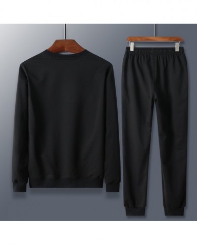 Spring Trend All Match Casual Men's Solid Color Sports Suit