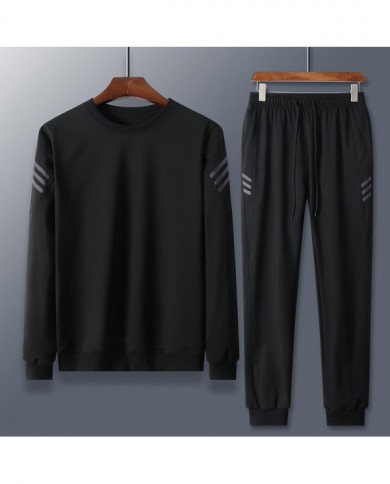 Spring Trend All Match Casual Men's Solid Color Sports Suit