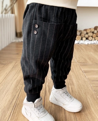 Autumn And Winter Loose Baby Sweatpants