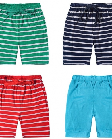 Boys Summer New Striped Sports Beach Shorts