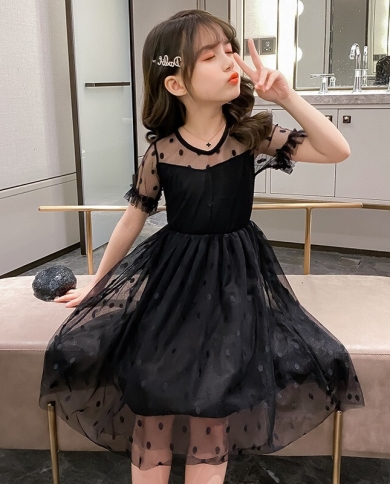 שמלות קיץ לילדות חדשות בינוניות וגדולות שמלת נסיכה לילדה קטנה