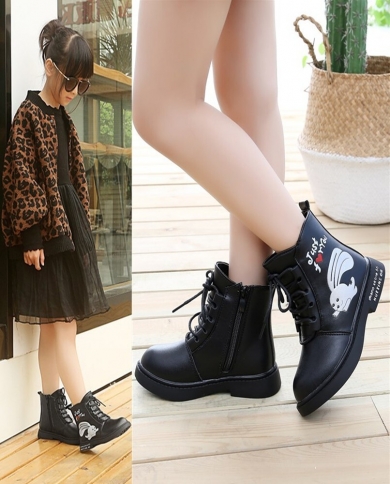 מגפי חורף לילדים הדפס ארנב