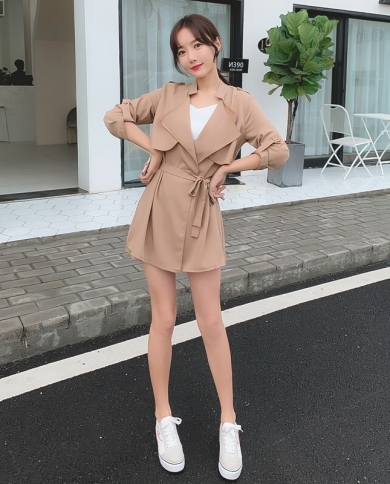 Women's New Summer Casual Chiffon Fashionable Suit Shorts Two-piece Suit