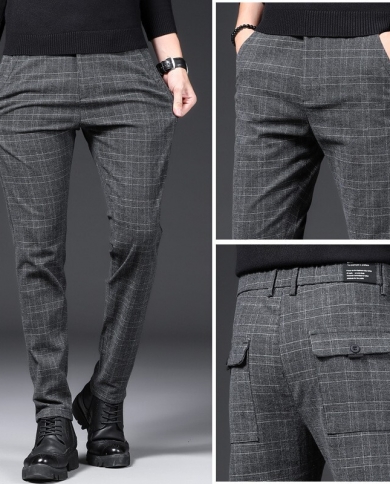 מכנס אלגנט משבצות