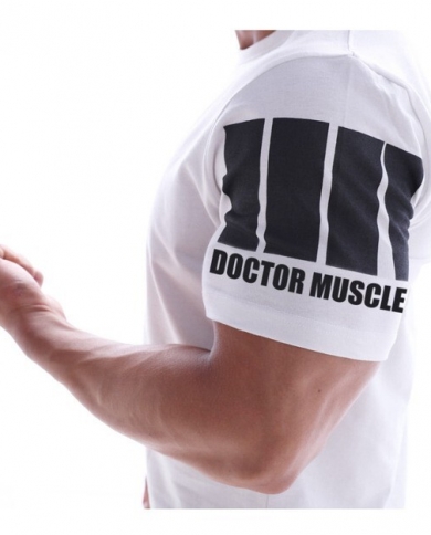 Summer New Sports Short-sleeved Men's Cotton Fitness T-shirt Running Training Clothing