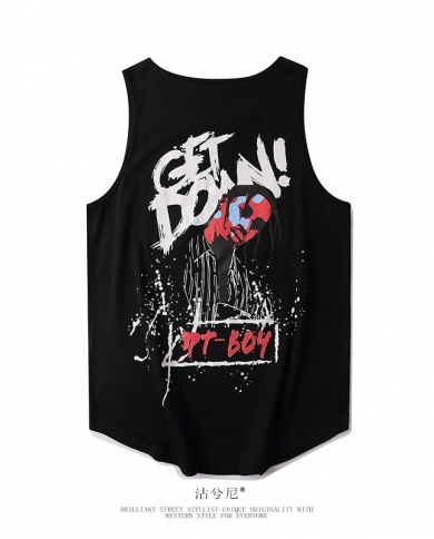 Couple Personality Trend Hip-hop Sleeveless T-shirt