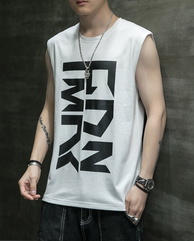 Men's Personality Trend Sleeveless Tanks