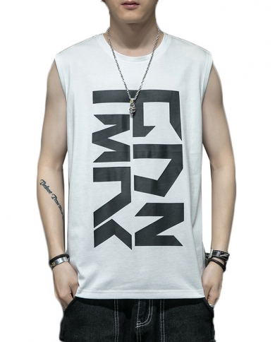 Men's Personality Trend Sleeveless Tanks