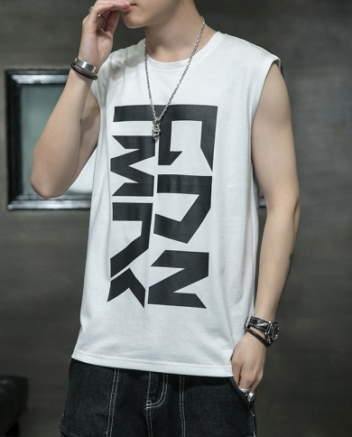 Men's Personality Trend Sleeveless Tanks