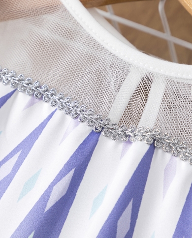 קיץ חוט נטו גלימת פיות שמלה ארוכה עם ביצועי מופע