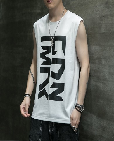 Men's Personality Trend Sleeveless Tanks