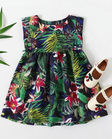 טרנד קיץ אופנה מזדמן בנות צמח ללא שרוולים