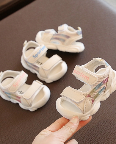 סנדלי תינוקות קיץ נעלי פעוטות לתינוקות חדשים נעלי בנים 0-1 סנדלי בנות