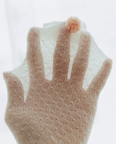 אופנתי מזדמן כל המשחק גרבי חלול תחרה מכותנה מתוקה וחמודה לילדים