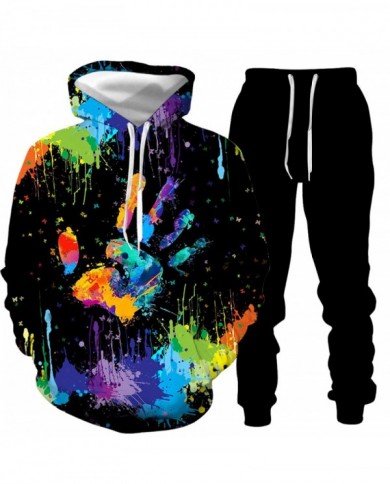 3D Tie-dye Print Hoodie Loose Casual Sweater