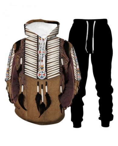 Indian Style Hooded Sweater 3D Digital Printing Baseball Uniform Suit