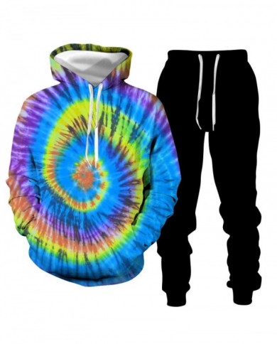 Trendy Brand Tie-dye Digital Printing Pullover Hoodie