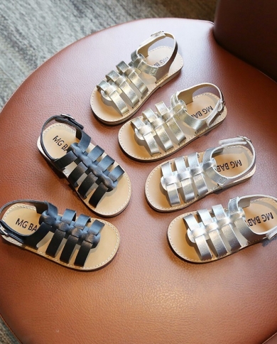 صنادل للبنات موضة صيف جديدة للأميرة الصغيرة أحذية الشاطئ الناعمة الوحيدة