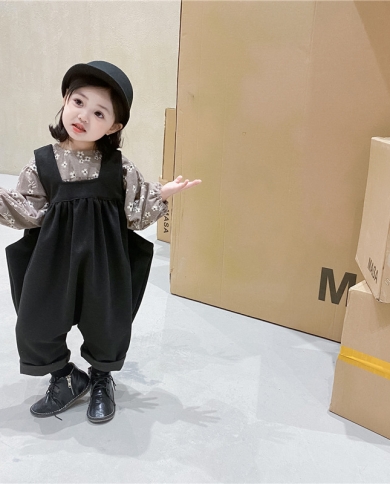 חולצת בובות פרחוני סתיו של בנות סתיו + סיכת בד שמיים מכוכבים, חליפת שני חלקים