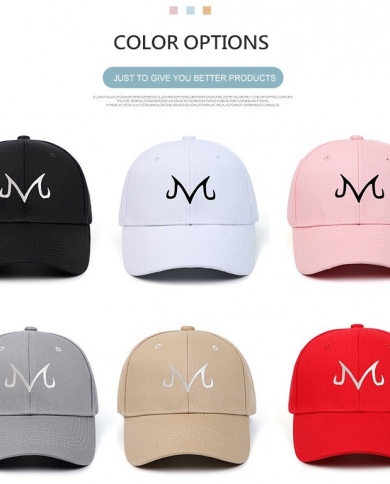 M إلكتروني قبعة التطريز قبعة بيسبول القطن قبعة الموضة