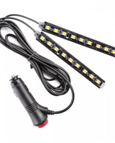 New Voice Controlled Led Atmosphere Lights Foot Lights Car Decoration Lights Interior Colorful Atmosphere Lights