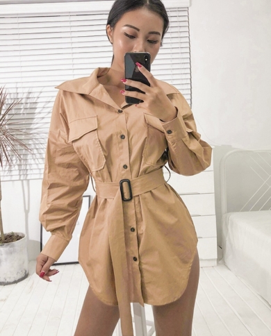 Spring New Women's Loose Jacket Fashion Street Style Temperament Shirt Skirt