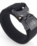 Canvas Belt Men's Youth Belt Automatic Smooth Buckle Trouser Belt Nylon Casual Belt