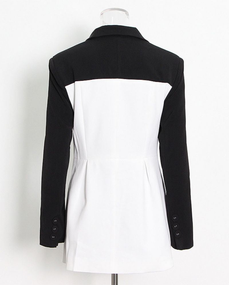 black long suit jacket