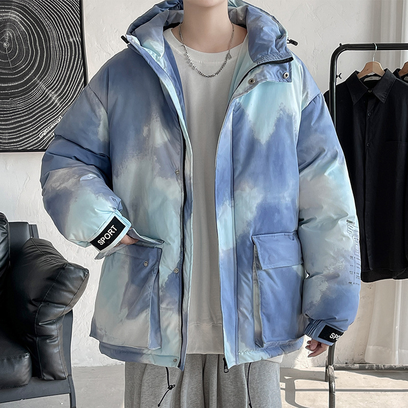 mens thick padded jacket