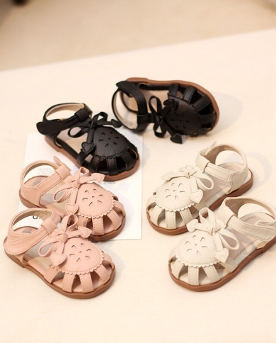 Spring And Summer New Girls Soft-soled Roman Shoes