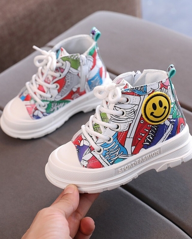 נעלי בייסיק גרפיטי