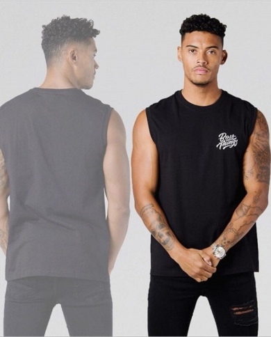 Summer New Style Men's Casual Sports Cotton Stretch Vest