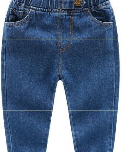 Детская одежда Осенние брюки Повседневные брюки Новые джинсы для мальчиков