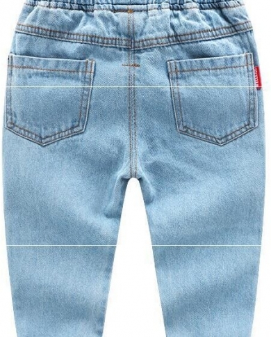 Детская одежда Осенние брюки Повседневные брюки Новые джинсы для мальчиков