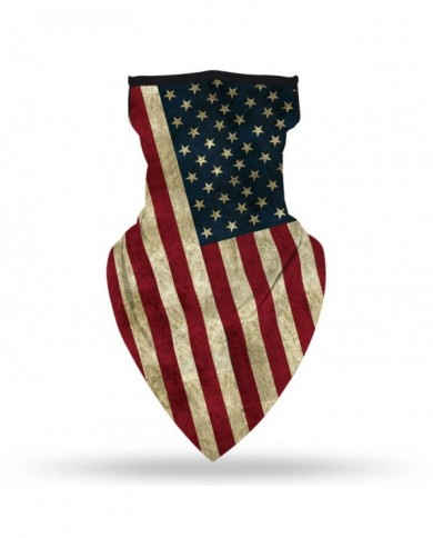 3D Digital Printing Pattern Mask, Outdoor Sports Hanging Ear Triangle Scarf