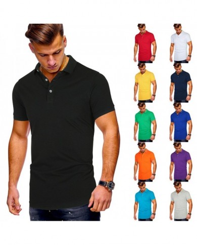 Plus Size Men's Casual Men's Polo Shirt Summer Short-sleeved T-shirt