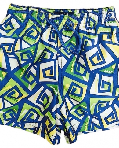 בגג ים הדפס ספירלה קצר