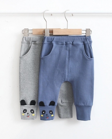 Autumn And Winter Baby Casual Pants Loose Trousers Spring And Autumn Sports Pants