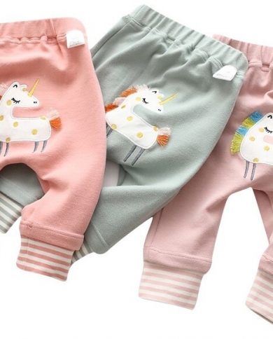 Autumn New Children's Pants Cotton Cartoon Baby Pants