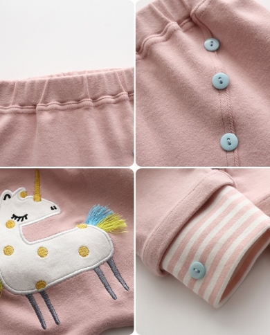 Autumn New Children's Pants Cotton Cartoon Baby Pants