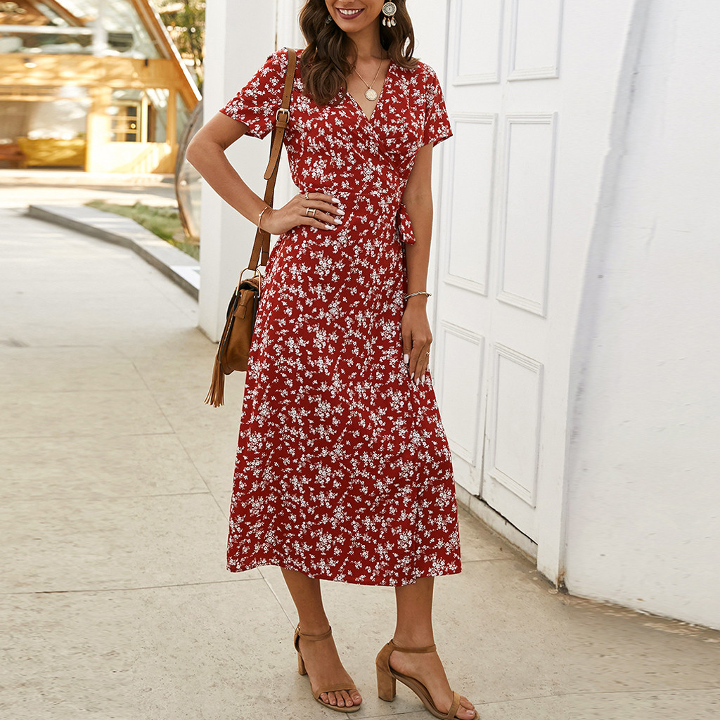 Calf length shop summer dresses