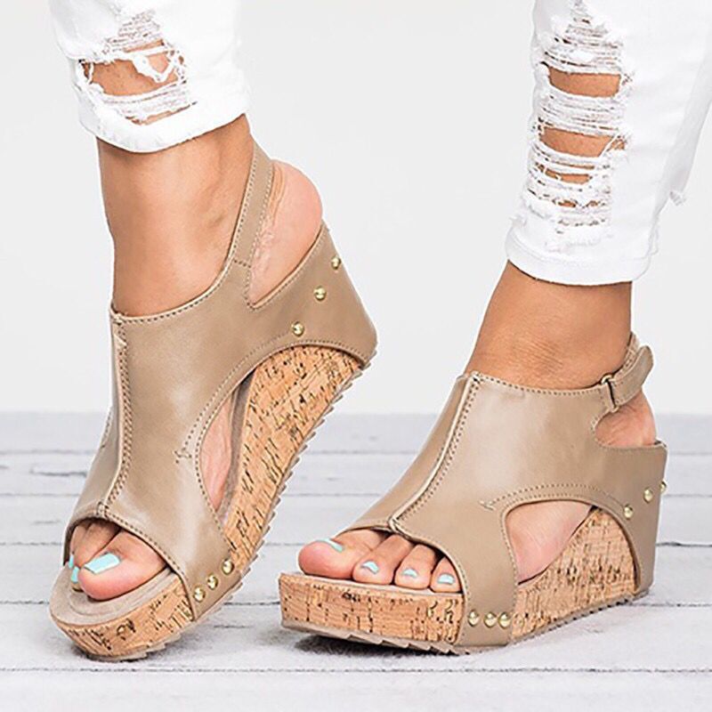 73 The New Casual Wedge Sandals Women Summer Fashion Elegant Non