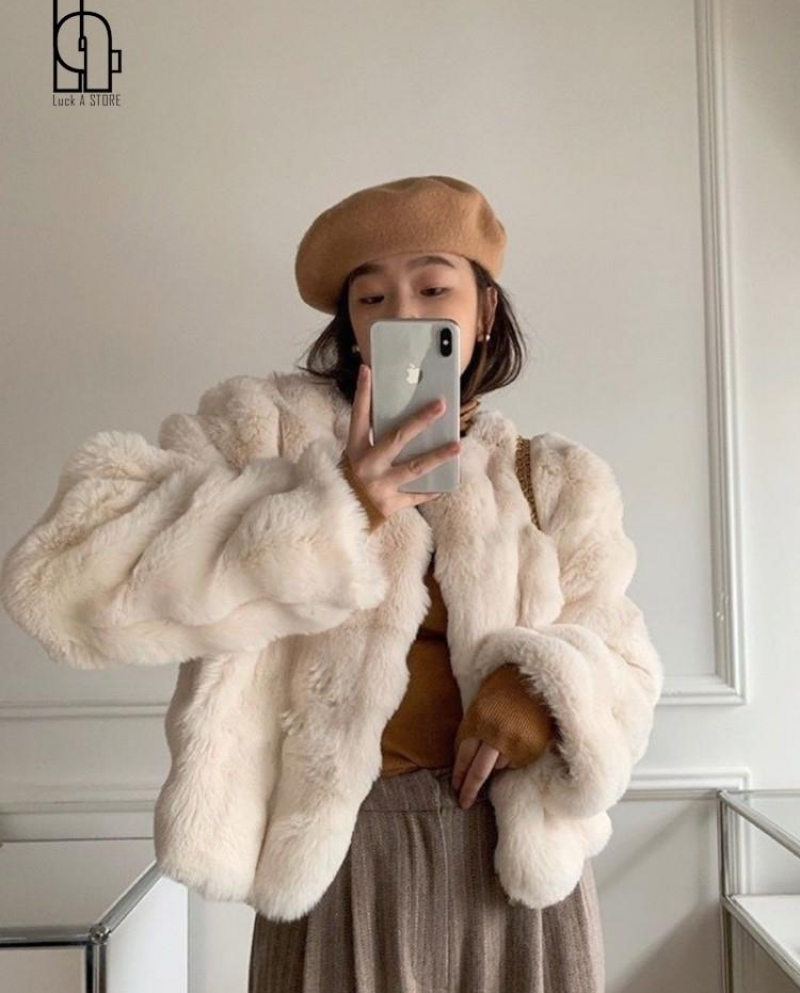 Furry shop fluffy jacket