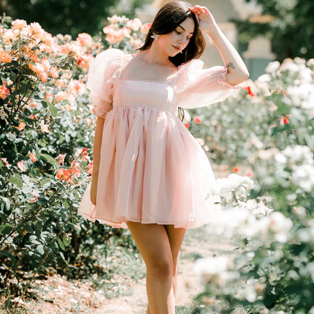 Robe discount babydoll soiree