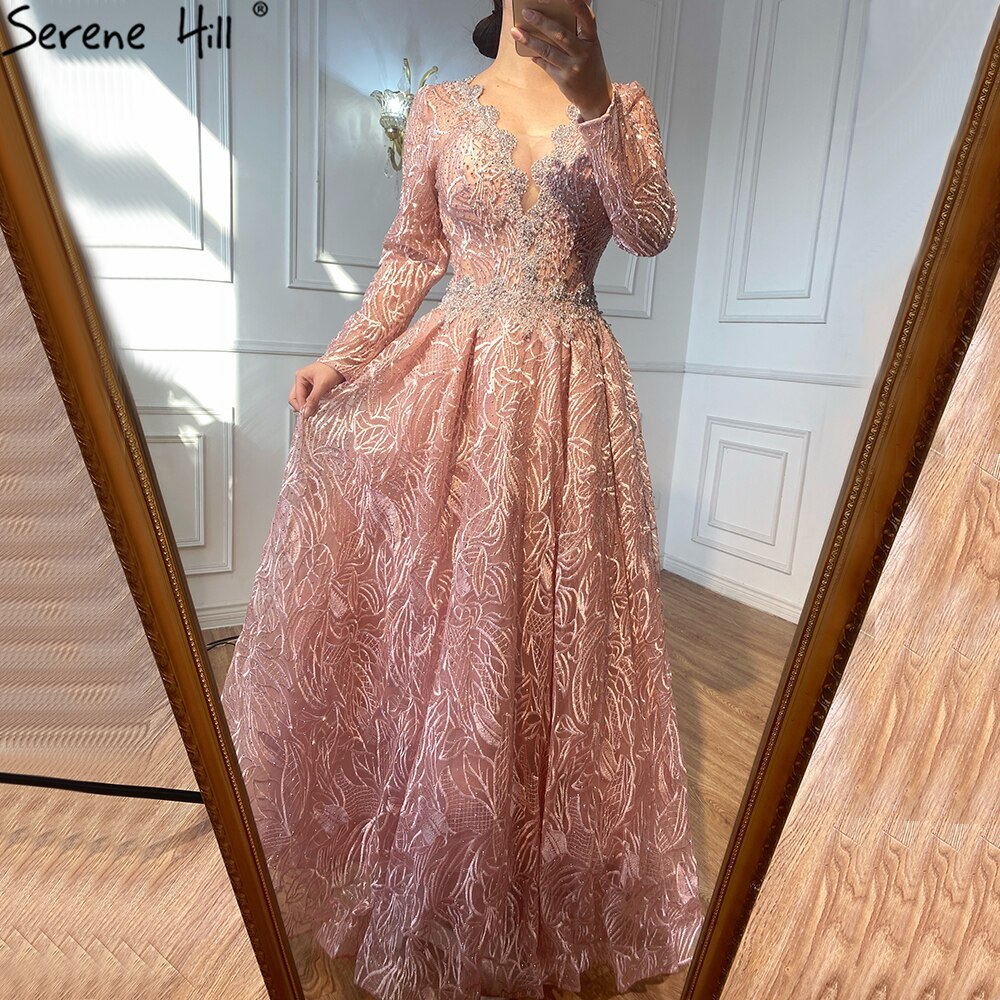 slim fit dress slacks Rose Gold A Line Spaghetti Straps Prom Gown Backless Sequins Chiffon  Bridesmaid Dress  trendtydresses