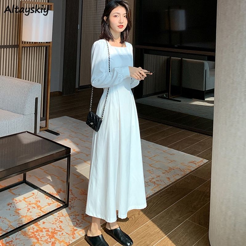 Korean simple dress discount
