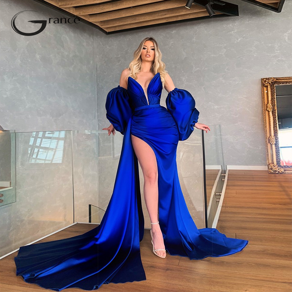 royal blue dress for christmas party Cocktail Dress Code Casual Dresses Royal Blue Dress For Christmas Party  Brittany Royal Blue Full Ballgown Prom Dress  Deja Elite Boutique